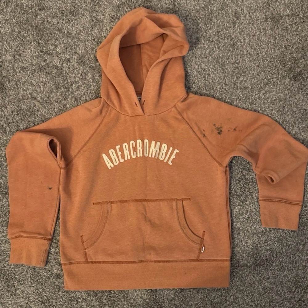 Abercrombie & Fitch Kids size XL Orange Hoodie